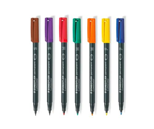 Permanentne marker STAEDTLER Lumocolor 317M 1,0mm punane