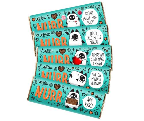 Piimašokolaad KALEV Nurr 20g