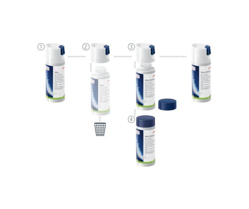 Piimasüsteemi puhastusgraanulite täitepakk JURA 90g