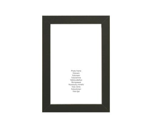 Pildiraam 15x20cm NINA Black MDF must raam