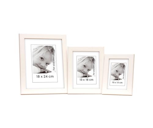 Pildiraam 21x30cm Trendline White valge puit