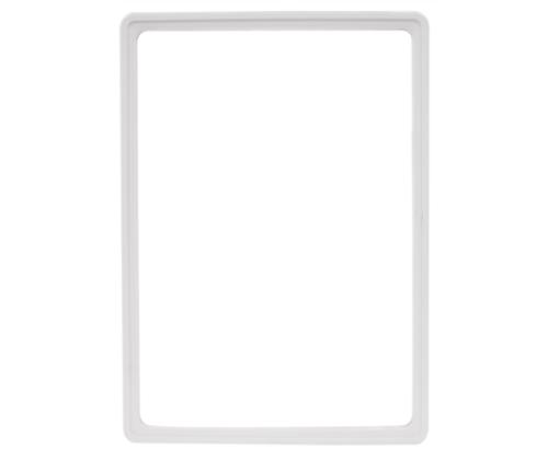 Plastikust raam A4 valge	