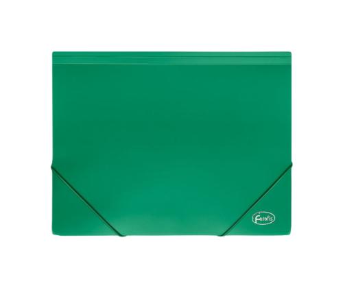 Plastkarp kummiga FOROFIS A4 30mm roheline