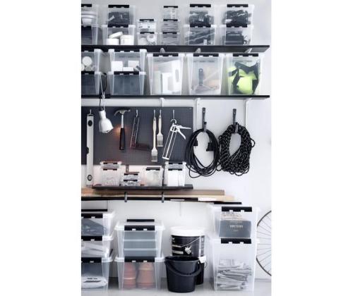 Plastkast kaanega SMARTSTORE Classic 32x30x40cm 25L