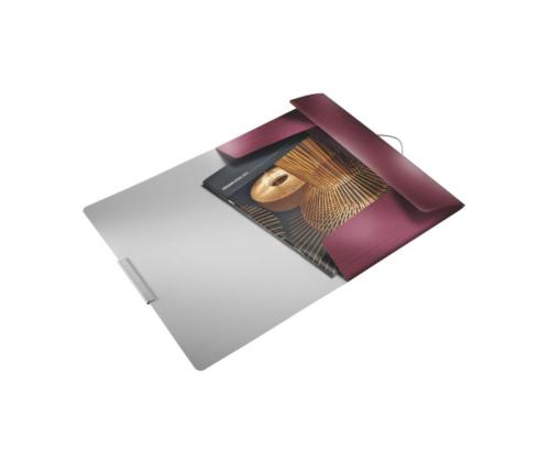 Plastmapp A4 kummiga LEITZ Style bordoo