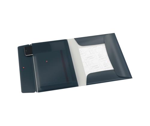 Plastmapp A4 kummiga lisataskuga LEITZ Cosy hall