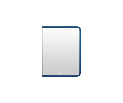 Plastmapp lukuga ERICH KRAUSE A5+ läbipaistev värvilise äärega