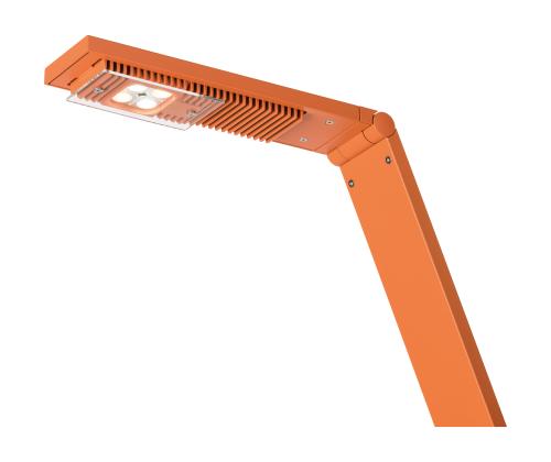 Põrandalamp LUCTRA Flex Orange