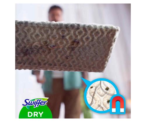 Põrandapuhastuslapid mopile SWIFFER Sweeper kuivad 36tk pakis