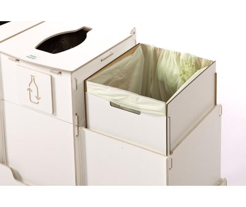 Prügikast 40L x 5 sorteerimisjaam SORTER 40W5