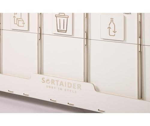 Prügikast 40L x 5 sorteerimisjaam SORTER 40W5