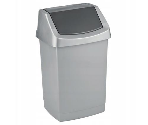 Prügikast 50L liikuva kaanega hall