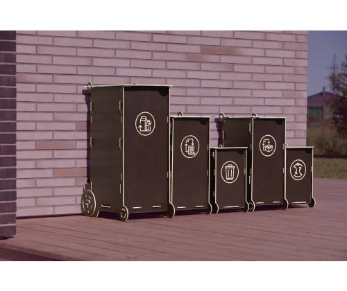 prügikast 50L sorteerimisjaam SORTAIDER Modules B50