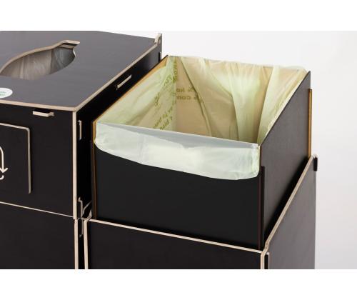 prügikast 90L x 5 sorteerimisjaam SORTAIDER SORTER 90B5