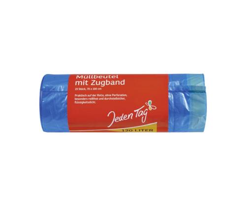 Prügikotid 120L JEDEN TAG sinised, 70x100cm, 15tk