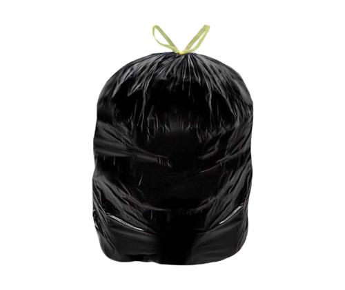 Prügikott nööritavad 35L (520x620mm) LDPE 30mic 15tkrullis must