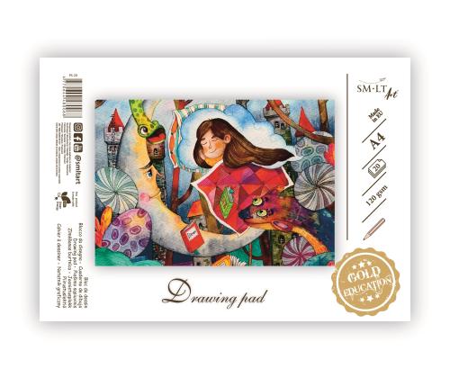 Joonistusplokk A3 120 SMLT 20 lehte