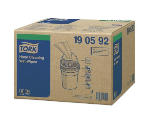 Puhastuslapid niisutatud TORK Hand plastämbris (190592)