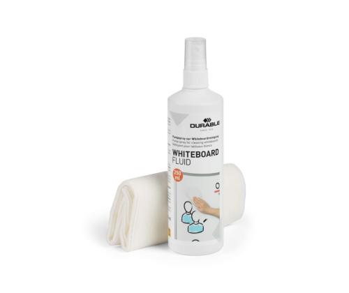 Puhastusvedelik tahvlile DURABLE 250ml + mikrokiudlapp