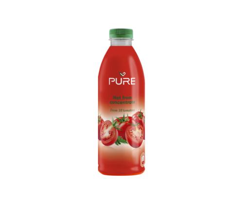 PURE Tomatimahl meresoolaga 1l (pet)