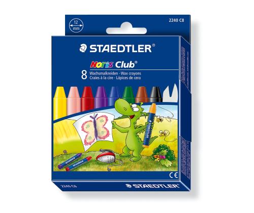 Rasvakriit STAEDTLER Noris Club 8 värvi