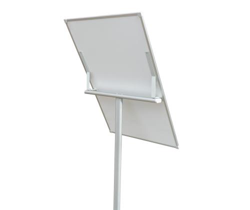 Infoalus põrandale valge tahvel magnetpinnaga 90x60cm 2x3