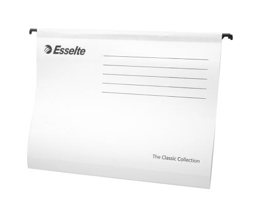 Rippkaaned ESSELTE A4 kartong valge 25tk