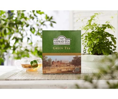 Roheline tee AHMAD Classic 100tk karbis ümbrikuta