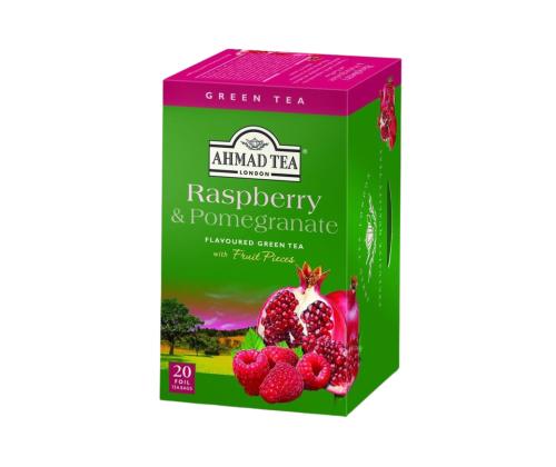 Roheline tee AHMAD Vaarikas-Granaatõun 20tk ümbrikus