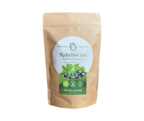 Roheline tee PÕHJALA TEETALU musta sõstraga 2,3g x 50tk