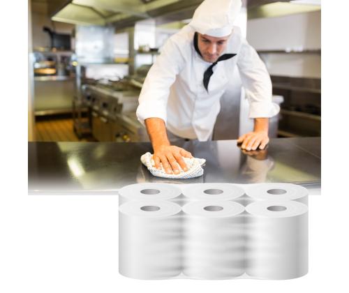 Rullkätepaber 1-kihiline DOTO Centrefeed 300m 6rl (RPCB1300T)