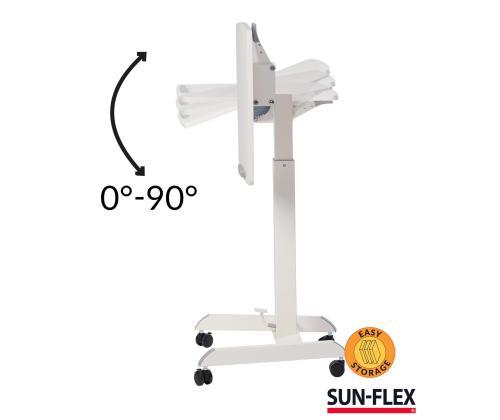Reguleeritav laud SUN-FLEX EasyDesk Pro 600x520mm valge