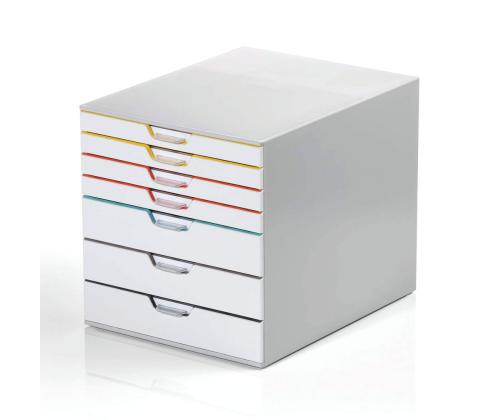 Sahtliboks DURABLE 280x292x356mm 7-sahtliga valge