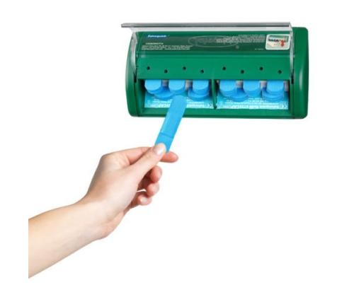 Salvequick plaastriautomaat (sinised metallribaga plaastrid)