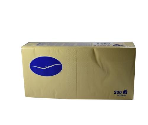 Salvrätikud 24x24mm 2-kihiline 200tk šampanja