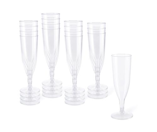 Šampanjapokaal jalal plastikust 100ml 6tk pakis SPINO