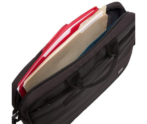 Case Logic Advantage Attaché 17,3", must - Sülearvutikott