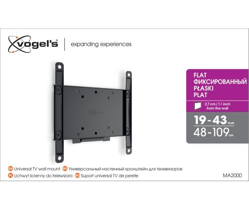Teleri seinakinnitus Vogel's MA2000 (19-40")