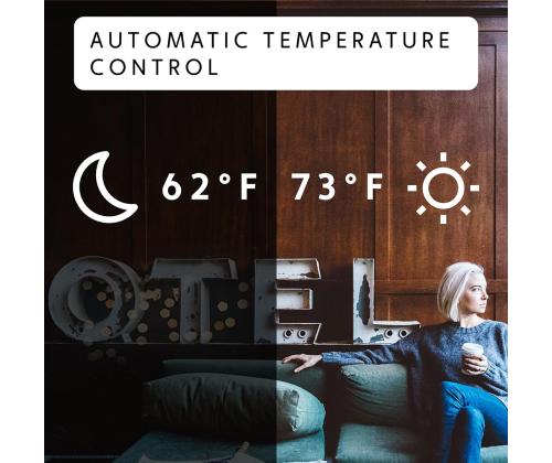 MILL, WiFi, 1200 W, must - Elektriradiaator