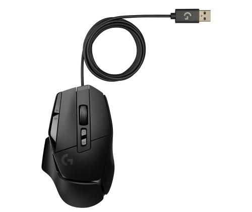 LOGITECH G502 X, must - Juhtmega hiir