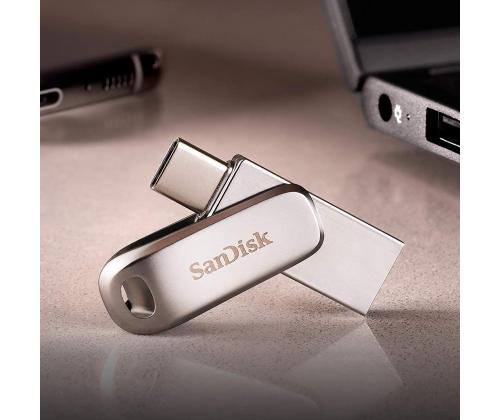 SANDISK Ultra Dual Drive Luxe, USB-A, USB-C, 512 GB - Mälupulk