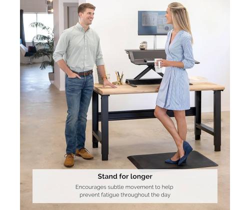 Seisumatt ergonoomiline FELLOWES Sit-Stand 91x60cm must