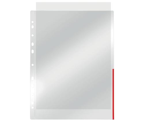 Signaaltasku köidetav A4 ESSELTE 105mic punane 100 tk