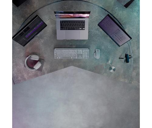 Klaviatuur Logitech MX Keys S SWE (W), hall