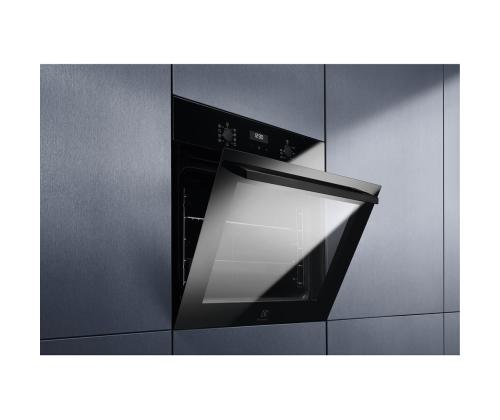 ELECTROLUX, 8 funktisooni, 65 L, must - Integreeritav Ahi