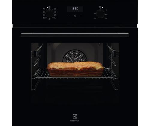 ELECTROLUX, 8 funktisooni, 65 L, must - Integreeritav Ahi