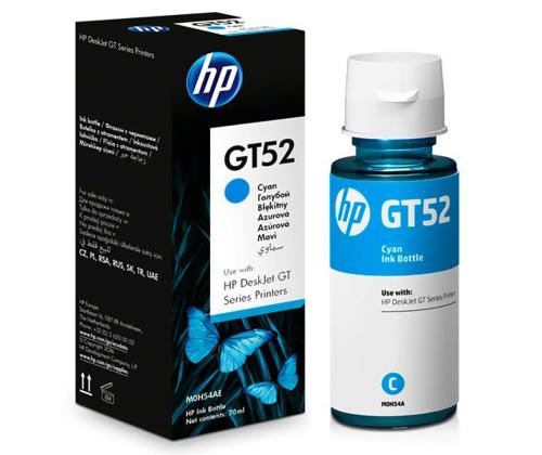 Tindimahuti täitepudel HP GT52 (tsüaan)