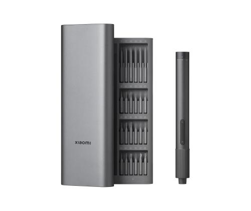 Xiaomi Electric Precision Screwdriver, 24 otsikut, hall - Elektriline kruvikeeraja