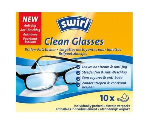 Prillipuhastuse salvrätikud Swirl 10 tk