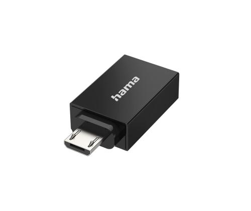 Hama USB OTG, USB - Micro USB, must - Adapter